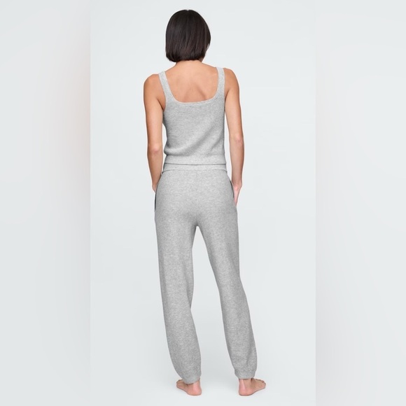 GAP Cashsoft Waggle Drawstring Jogger NWT Grey - Picture 2 of 13